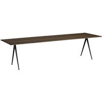 HAY Pyramid tafel - geolied gerookt eik - zwart - 300 cm