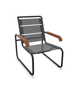 Thonet S 35 N All Seasons - diepzwart - zwart