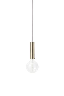 Ferm Living Socket hanglamp - hoog - messing