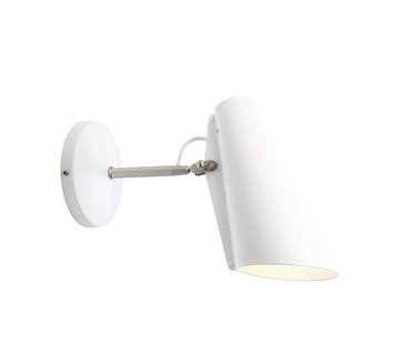 Northern Birdy wandlamp - Korte mouw - wit