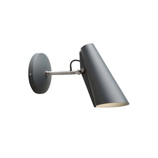 Northern Birdy wandlamp - Korte mouw - grijs