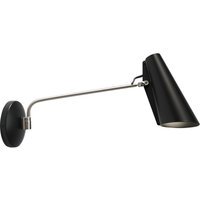 Northern Birdy wandlamp - zwart/staal - Swing
