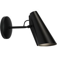 Northern Birdy wandlamp - zwart/zwart - Korte mouw