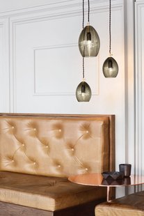 Northern Unika pendellamp - S - grijs transparant