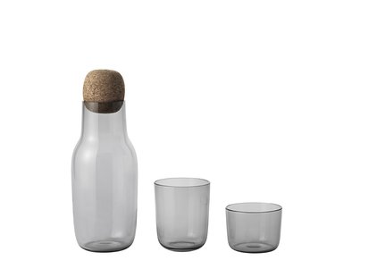Muuto Corky glas - grijs - L