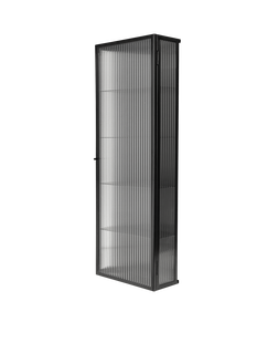 Ferm Living Haze Wandkast - zwart - 35 x 100 cm