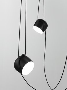 Flos AIM Hanglamp 3 vlammen - L - zwart