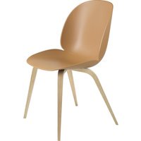Gubi Beetle Dining stoel - amberbruin - Eiken