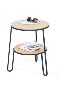 Harto Anatole bijzettafel - leigrijs