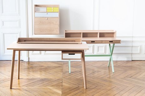 Harto Honore bureau schrijftafel - wit