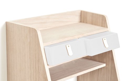 Harto Suzon wandrek - Eiken/wit