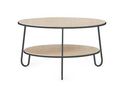 Harto Eugenie salontafel  - Eiken/leigrijs - 70 cm