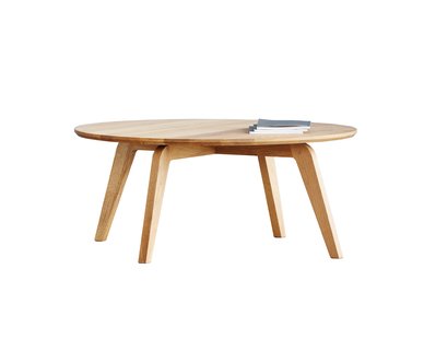 Jan Kurtz Dweller Salontafel - naturel - Ø 90 cm