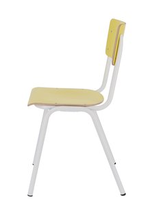 Jan Kurtz Zero stoel - geel - wit