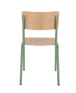 Jan Kurtz Zero stoel - salie - eiken