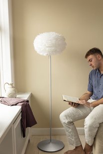 UMAGE Santé frame staande lamp - geborsteld staal