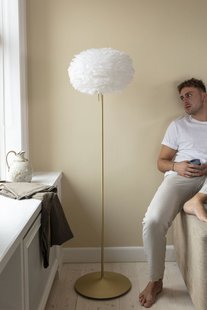 UMAGE Santé frame staande lamp - geborsteld messing