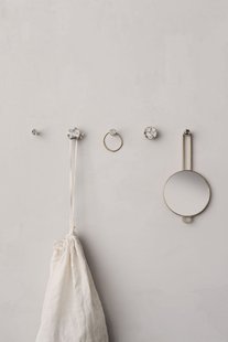 Ferm Living Poise handspiegel - messing