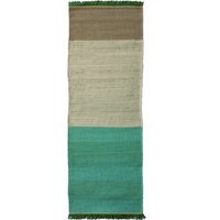 Nanimarquina Stripes vloerkleed - 80 x 240 cm - verde