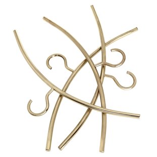 Schönbuch 0150. Kleerhanger - Roestvrij staal geborsteld