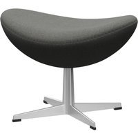 Fritz Hansen Das Ei Voetbank - ReWool 158 taupe/natuur - aluminium