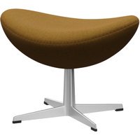 Fritz Hansen Das Ei Voetbank - ReWool 448 saffraan/natuur - aluminium