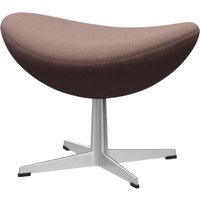 Fritz Hansen Das Ei Voetbank - ReWool 648 lichtroze/natuur - aluminium