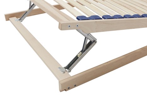 Müller Möbelwerkstätten Lattenbodem met massief hout regelbaar - 90 x 200 cm