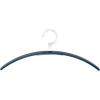 Schönbuch 0130. Kleerhanger - staalblauw - Haak chroom glanzend