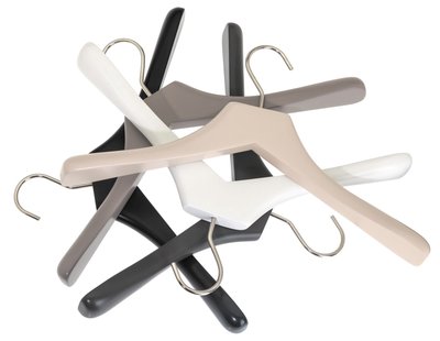 Schönbuch 0112.Kleerhanger - leisteenzwart - Haak chroom glanzend