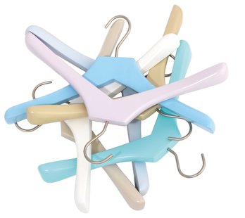 Schönbuch 0112.Kleerhanger - graniet - Haak chroom glanzend