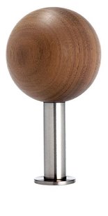 Schönbuch Dots Wandhaken - Notenhout