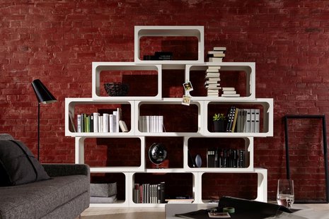 Müller Möbelwerkstätten BOXIT stapelbare rekkenmodule - wit