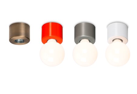 Mawa Design Eintopf plafondlamp - mat vernikkeld