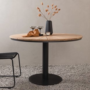 Nohr Ronde Tuintafel 'Lavelle' Teakhout, 120cm
