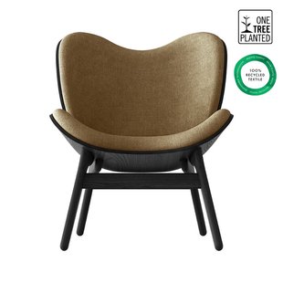 UMAGE A Conversation Piece fauteuil - eiken zwart - sugar brown