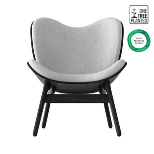 UMAGE A Conversation Piece fauteuil - eiken zwart - sterling
