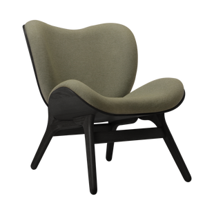 UMAGE A Conversation Piece fauteuil - eiken zwart - morning meadows