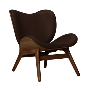 UMAGE A Conversation Piece fauteuil - eiken donker - Leder Hope brown