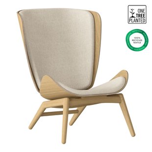 UMAGE The Reader fauteuil - white sands - eiken