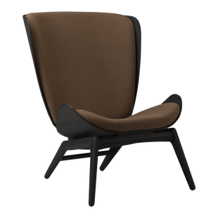UMAGE The Reader fauteuil - eiken zwart - mocca
