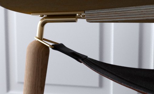 UMAGE Hang Out  bijzettafel - donker eiken