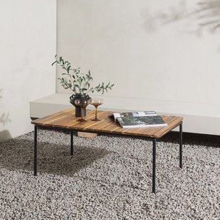 Nohr Loungetafel 'Lakysha' Acacuahout, 100 x 65cm