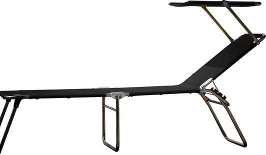 Fiam Amigo 40+ Sun driepotig ligbed - zwart