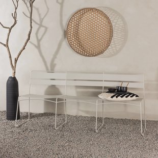 Nohr 3-zits Tuinbank 'Adon' 180cm, kleur Beige