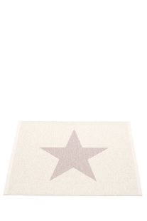 Pappelina Viggo One vloerkleed - lichtroze - 70 x 50 cm