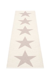 Pappelina Viggo One vloerkleed - lichtroze - 70 x 250 cm