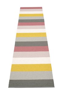 Pappelina Molly vloerkleed - veen - 70 x 300 cm