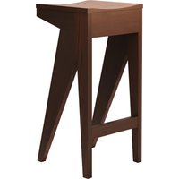 Objekte unserer Tage SCHULZ Barkruk - notenhout gewaxt - 75 cm