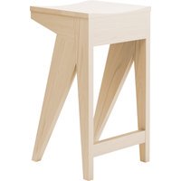 Objekte unserer Tage SCHULZ Barkruk - eik wit - 65 cm